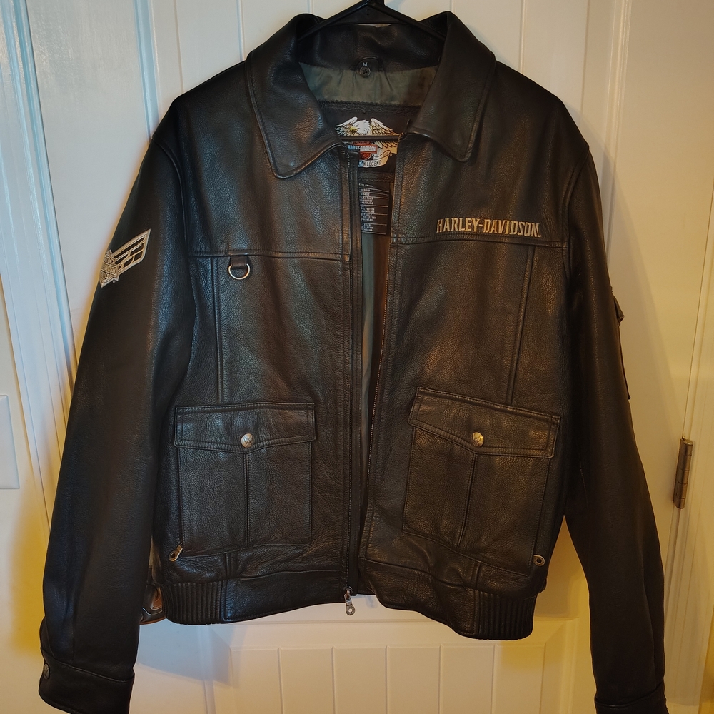 Harley-Davidson Black Leather Jacket for Men